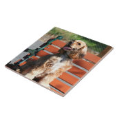 Cockerspaniel Tegeltje (Zijkant)