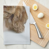 Cockerspaniel Theedoek (Quarter Fold)