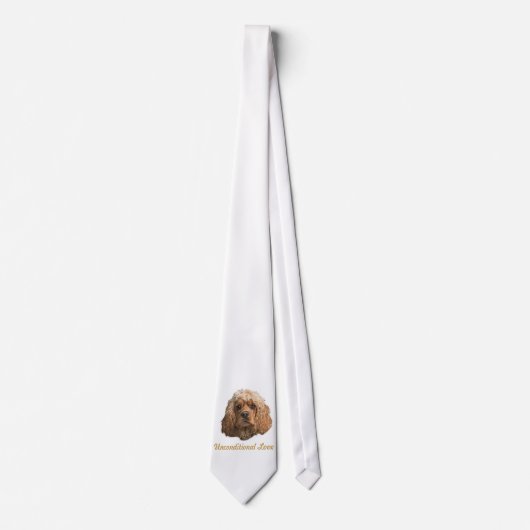 cockerspaniels stropdas (Voorkant)