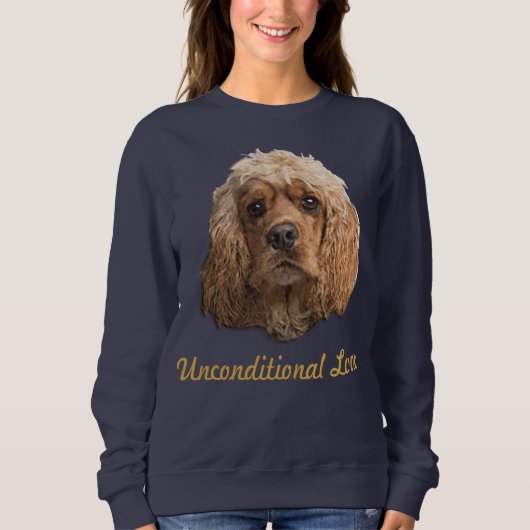 cockerspaniels trui (Voorkant)