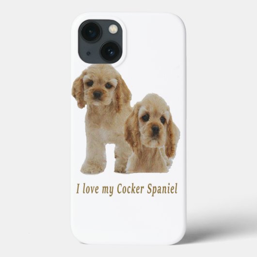 Cockerspaniëneproducten Case-Mate iPhone Case (Achterkant)