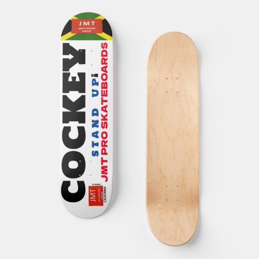 COCKEY 8 1/4" Skateboard Deck (Voorkant)