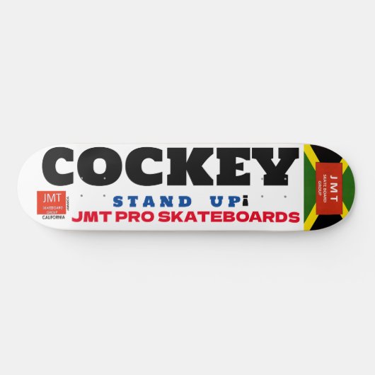 COCKEY 8 1/4" Skateboard Deck (Horizontaal)