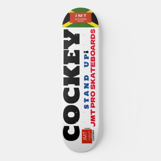COCKEY 8 1/4" Skateboard Deck (Voorkant)