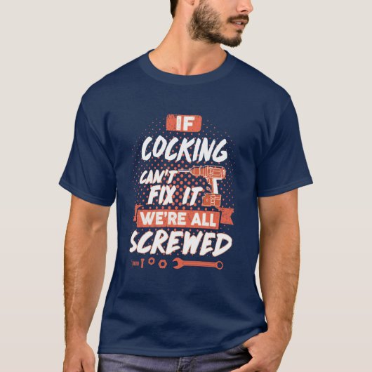 COCKING shirt, COCKING t shirt voor mannen (Voorkant)