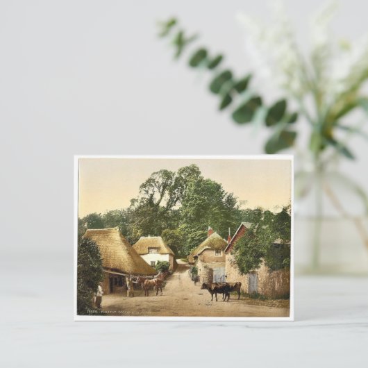 Cockington Forge, Torquay, Engeland klassiek Photo Briefkaart (Staand voorkant)