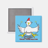 Cockky Contractor Magneet (Voorkant / Achterkant)