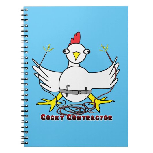 Cockky Contractor Notitieboek (Voorkant)