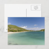 Cockleshell Bay, zuidoost schiereiland, St Kitts, Briefkaart (Voorkant / Achterkant)