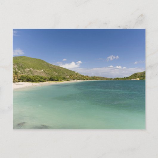 Cockleshell Bay, zuidoost schiereiland, St Kitts, Briefkaart (Voorkant)