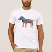 Cockney Slang Bull Terrier TShirt (Voorkant)