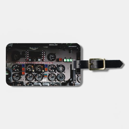 Cockpit Bagagelabel (Voorkant horizontaal)
