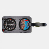 Cockpit Bagagelabel (Achterkant horizontaal)