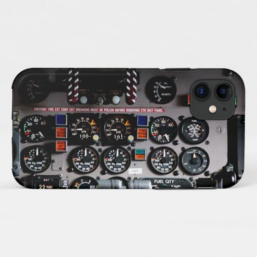 Cockpit Case-Mate iPhone Case (Achterkant (horizontaal))