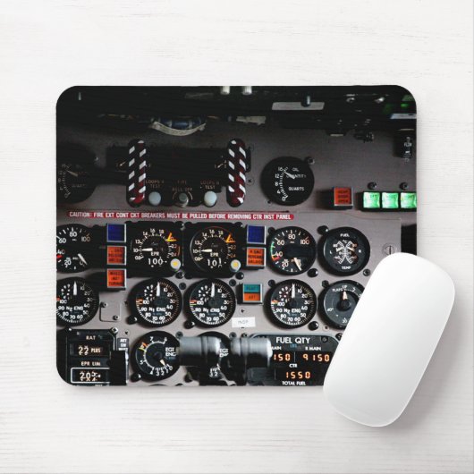 Cockpit Muismat (Met muis)