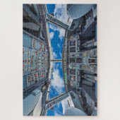 Cockpit Puzzle Legpuzzel (Verticaal)