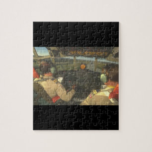 Cockpit van C-130 Hercules_Militair Vliegtuig Legpuzzel