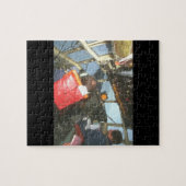 Cockpit van C-130 Hercules_Militair Vliegtuig Legpuzzel (Horizontaal)