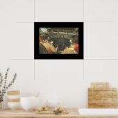 Cockpit van C-130 Hercules_Militair Vliegtuig Poster (Keuken)