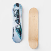 Cockpit van een modern vuurvliegtuig persoonlijk skateboard (Voorkant)