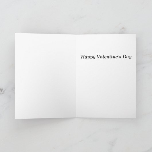 Cockreel en kip Valentijn Feestdagen Kaart (Binnen)