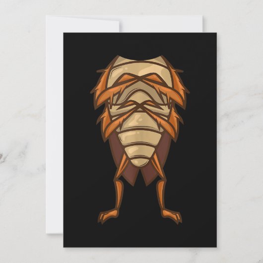 Cockroach Costume Halloween Easy Cosplay Kaart (Voorkant)