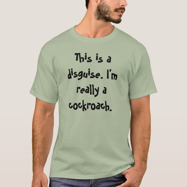 Cockroach Costume T-shirt (Voorkant)