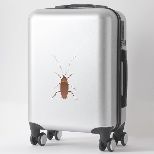 Cockroach Insect Sticker (Koffer)