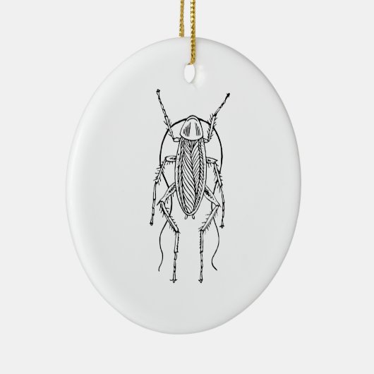Cockroach Keramisch Ornament (Rechts)