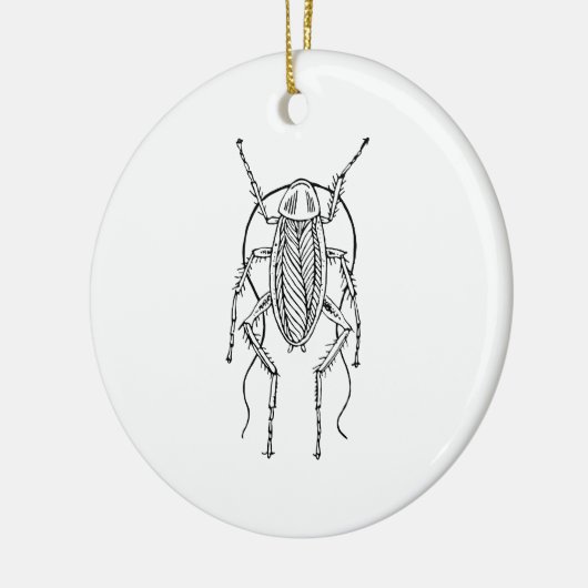 Cockroach Keramisch Ornament (Links)