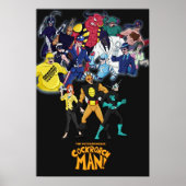 Cockroach Man Villains Poster (Voorkant)