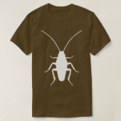 Cockroach Roach Insect Entomoloog T-shirt (Design voorkant)