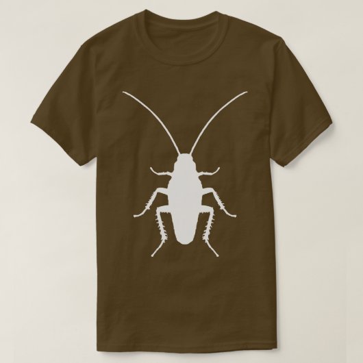 Cockroach Roach Insect Entomoloog T-shirt (Design voorkant)