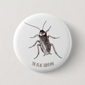 Cockroach Ronde Button 5,7 Cm (Voorkant)