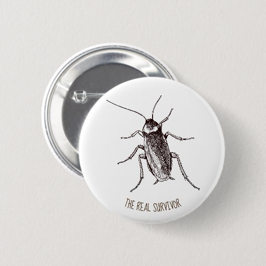 Cockroach Ronde Button 5,7 Cm (Voorkant /achterkant)