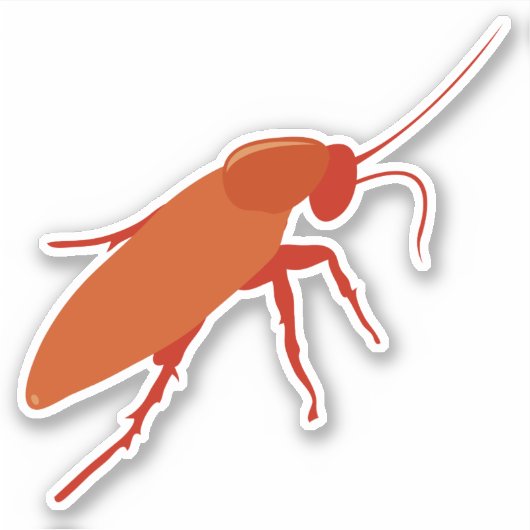 Cockroach Sticker (Voorkant)