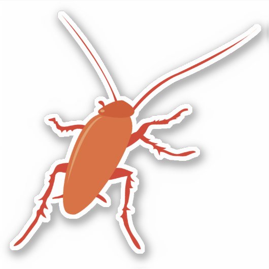 Cockroach Sticker (Voorkant)