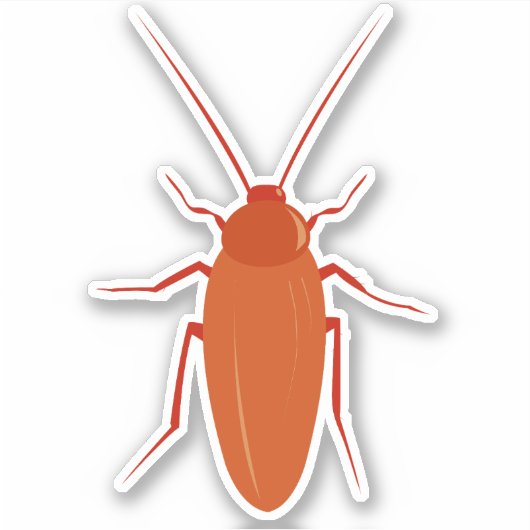 Cockroach Sticker (Voorkant)