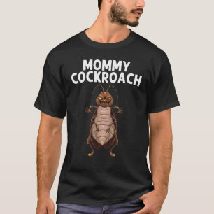 Cockroach voor vrouwelijke moeders Entomology Pest T-shirt