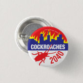 Cockroaches 2040 Button (Voorkant /achterkant)