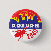 Cockroaches 2040 Button (Voorkant)