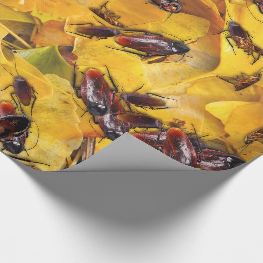 Cockroaches Cadeaupapier (Hoek)