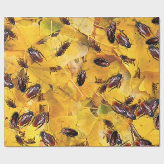 Cockroaches Cadeaupapier (Vlak)