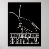 Cockroaches - Roach - Entomologie - Geek Poster (Voorkant)