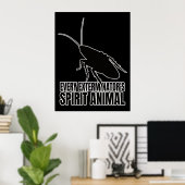 Cockroaches - Roach - Entomologie - Geek Poster (Thuiskantoor)