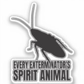 Cockroaches - Roach - Entomologie - Geek Sticker (Voorkant)