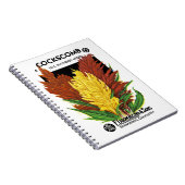 Cockscomb Seed Packet Label Notitieboek (Rechterzijde)