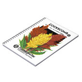 Cockscomb Seed Packet Label Notitieboek (Linkerzijde)