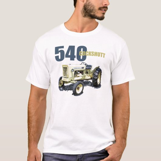 Cockshutt 540 Boerderij trekker T-shirt (Voorkant)