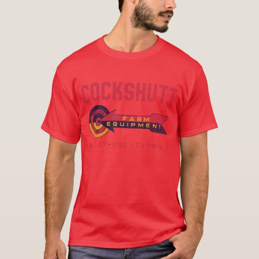 Cockshutt  Boerderij apparatuur T-shirt (Voorkant)